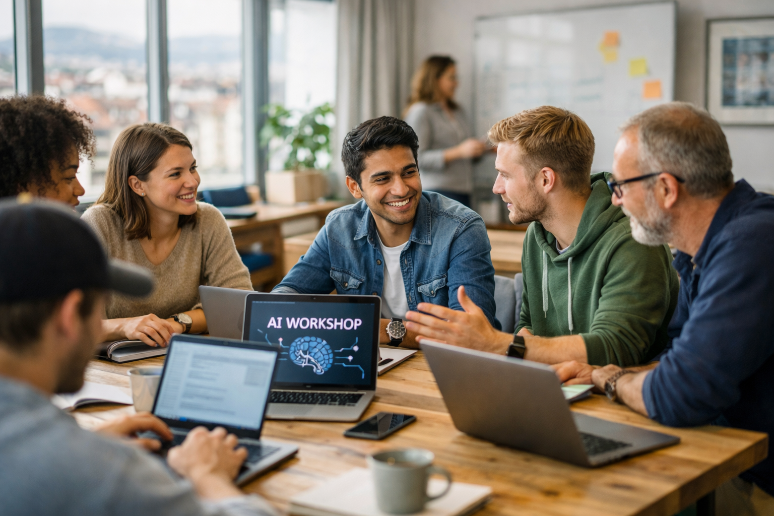 KI-Workshop-Szene in Zürich